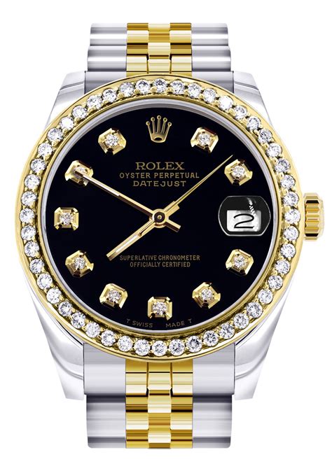 women diamond rolex watch|woman Rolex with diamonds.